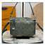 LV Side Trunk Monogram Denim Bag กระเป๋าสะพายทรงกล่องเดนิมซีดสไตล์วินเทจ ปั้มนูนโลโก้ลายโมโนแกรม ไอเท็มหรูหราย้อนยุค ผสมผสานความทันสมัย รูปทรงกล่องสัดส่วนสวยลงตัว โดดเด่นชวนมอง