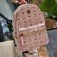 SMALL M.C.M STARK STUDS SMALL BACKPACK IN VISETOS Best seller Unisex backpack กระเป๋าเป้ดีไซน์เอกลักษณ์ รุ่นขายดี ใช้ได้ทั้งหนุ่มๆและสาวๆ ตกแต่งหมุดอะไหล่สี gun metal เรียบหรู วัสดุหนังแคนวาสคุณภาพดี เปิด-ปิดด้วยซิป ภายในโล่งกว้าง จุของได้เยอะ สายสะพายสาม