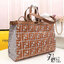 FENDI PEEKABOO X-TOTE BAG Multicolour 40cm เกรดเทพออริจินอล FENDI MONOGRAM SHOPPING BAG สวยมงลงมากค่ะ กระเป๋าสะพายข้างได้ ถือได้ ใบใหญ่ลายโมโนแกรม FF สวยมากทรงนี้ใช้เป็น everyday bag ได้ จุใจใส่ของได้เยอะ ตัวกระเป๋าผลิตจากผ้าทออย่างดี อยู่ทรงสวย ภายในโล่ง