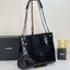YSL NIKI SHOPPING IN VINTAGE LEATHER 32cm / YSL TOTE BAG กระเป๋าสะพาย เกรดหนังเงาสวยเต็มใบ เกรดออริ 1:1 ใช้งานต่างประเทศได้