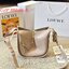 LOEWE Hammock Bag With Jacquard Strap กระเป๋ารุ่นแฮมม็อครูปทรงอันเป็นเอกลักษณ์