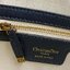 ORI หนังแท้ | DIOR Saddle bag with shoulder strap Oblique jacquard fabric in blue กระเป๋าถือ/สะพายทรงอานม้า รุ่นยอดนิยมที่มีเอกลักษณ์สวยงามเหนือกาลเวลา งานผ้าแจ็คการ์ด ลูกเล่นห้อยด้วยตัวอักษร D ตรงหูหิ้วมีกิมมิค CD สวยหรูดูแพง