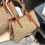 GUCCI GG Emblem small tote bag กระเป๋าสะพายทรงโท้ท มีสายสะพายไหล่และสะพายข้าง ปรับใช้งานได้แบบไม่มีเบื่อ ขนาดกำลังสวย ใส่ของได้แบบจุกๆ