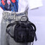 Prada Black Nylon Mini Double Buckle Backpack Crossbody Bag รุ่นนี้เป็นทรงเป้มินิน่ารักๆๆ ด้านในโล่งกว้าง ซับด้านในพิมพ์ลายแบรนด์ ใส่ของจุกจิง โทรศัพท์ กระเป๋าตังใบสั้น เครื่องสำอาง ได้แบบสบาย อะไหล่เงินทั้งใบ บอกเลยว่ารุ่นนี้สวย น่ารัก จะถือหรือสะพายก็ดู