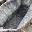 Medium Lady Dior Bag Natural Wicker and Dior Oblique Jacquard [Blue/Latte] เสน่ห์ที่สง่างาม พร้อมส่งที่ไทย ภาพสินค้าถ่ายจากงานขายจริง ใช้งานต่างประเทศได้ค่ะ
