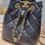 Chanel small backpack กระเป๋าสะพายหลังใบเล็ก โลหะสีทอง ดีไซน์ 2023 น้องน่ารักตะโกนม้าก!! กับกระเป๋าทรงเป้ ขนาดน่ารักน่าใช้ ดีเทลดีงาม มีใบลูกติดในตัวกระเป๋า สะดวกใช้สุดๆ