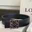 Loewe Belt / Loewe Anagram Leather Belt เข็มขัดโลเอเว่หนังแท้ สุดคลาสสิค วินเทจ เรียบง่าย ผู้ดี เป็นซิกเนเจอร์ ใช้งานเป็น everyday use ได้เลย วัสดุหนังแท้