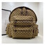 GUCCI Medium backpack with Gucci logo กระเป๋าเป้ขนาดกลาง ทรงใบใหญ่เอาใจสายจุ Best seller Unisex backpack งานผ้าแคนวาสพิมพ์ลาย GG สวยเด่นเป็นเอกลักษณ์ ใช้ได้ทั้งหนุ่มๆและสาวๆ ใบนี้คุ้มค่าราคามากๆ