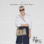 Top ORI หนังแท้ | GUCCI GG Emblem medium tote bag 30cm / GUCCI Tote Bag กระเป๋าสะพายทรงโท้ท คอลเล็กชั่นใหม่ตีความประวัติศาสตร์แห่งความสง่างามและงานฝีมือของแบรนด์ขึ้นใหม่