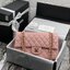หนังแท้ CHANEL Classic Caviar 25cm กระเป๋าสะพายคลาสสิก หนังแกะและโลหะสีทอง ภาพสินค้าถ่ายจากงานขายจริง ใช้งานต่างประเทศได้
