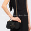 PRADA FRAGRANCE SHOULDER BAG WITH GWP ไอเท็มสุดโปรดที่ควรค่าแก่การครอบครองและเก็บสะสม กระเป๋าสะพายไหล่ สวยคม สีดำคลาสสิคตัดกับอะไหล่ทองเป็นอย่างดี วัสดุหนังแท้เต็มใบ เปิดปิดด้วยแถบหนังสอดในช่อง ใช้งานสะดวก พกพาง่าย ขนาดกำลังสวย สายสะพายในตัว สะพายได้หลากห