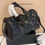 PRADA KEEPALL LEATHER BAG / PRADA Travel Bag 14" กระเป๋าเดินทางทรงหมอนใบใหญ่สไตล์เซเลป งานหนังเต็มใบทรงสวย อะไหล่ทอง มาพร้อมสายสะพายข้างปั้มแบรนด์ สวยหรู ดูแพงคะ!