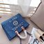 Chanel Shopping Bag VIP Gift denim canvas and leather กระเป๋าผ้าแคสวาส งานปักมุกหรูหรามาก เกินเรื่องมาก ดูแพงสุด!! งานแพงงานสวยจ้า ใบใหญ่จุใจใส่ของได้เยอะ ตามคำเรียกร้อง ถือชิคๆๆ เหมาะกับSummerสุดๆ มีใบเดียวจบ สวยหรูคุณนายสุดๆเลิศมากค่า