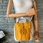 TORY BURCH LEATHER BUCKET BAG MILLER MINI BAG รุ่น 55222