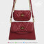 Charles & Keith Padded Double Pocket Shoulder Bag กระเป๋าสะพายข้างใบเก๋ (มีใบลูกให้) ด้วยดีไซน์ที่มีเอกลักษณ์เฉพาะตัว อะไหล่สีทองเพิ่มความหรูหรา ตัดกับตัวฝากระเป๋าที่มีการเดินด้ายเพิ่มดีเทล คือเริศมากๆ เปิดปิดแบบตัวหมุนล็อก มีช่องแม่เหล็กด้านหน้าใส่ iPhon