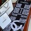 Chanel Shawl Wrap Scarf (With Box) พลาดไม่ได้กับของขวัญสำหรับเทศกาลดีๆที่กำลังจะมาถึง ส่งมอบความรู้สึกดีๆให้กับคนที่คุณรัก ด้วยผ้าพันคอ หรือ ผ้าคลุมจากแบรนด์ดัง ด้วยเนื้อผ้าแบบcashmereที่ถักทอแบบเนื้อละเอียด จึงทำให้นุ่มน่าสัมผัส ให้ความอบอุ่นได้ดี ไม่ว่า