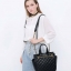 CHARLES & KEITH HANDBAG กระเป๋าถือหรือสะพายดีไซน์สวยหรูวัสดุหนังคาเวียร์อยู่ทรง ด้านหน้ามีโลโก้ ด้านข้างมีช่องใส่ของ มีหูจับถนัดมือ พร้อมสายสะพายโซ่มีที่รองบ่าสามารถใช้สายคู่สะพายไหล่หรือสายเดี่ยว Crossbody ได้ มีหมุดรองฐานกันรอย ภายในมีช่องซิปเเละช่องใส่