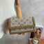 TORY BURCH 81000 MINI T MONOGRAM JACQUARD SHOULDER BAG คอลเลคชั่นฤดูใบไม้ผลิ 2021 กระเป๋าสะพายรุ่นใหม่จาก Tory Burch ดีไซน์สวยคลาสสิค แฝงไว้ด้วยความหรู ลวดลายผ้าแจ็คการ์ด T Monogram บนกระเป๋า Tory Burch นี้ เป็นการยกย่องให้กับงานควิลท์ชาวเพนซิลเวเนียดัตช์