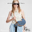 LV Croissant MM Monogram Denim Bag Washed Blue กระเป๋าทรงโค้งมนคล้ายครัวซองต์ สวยชิคฉ่ำก่อนใคร ด้วยดีไซน์สุดเก๋แบบทำถึง เพิ่มดีเทลน่าใช้ด้วยใบลูก ที่แยกออกมาใช้ได้