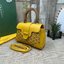 10 สี ORI หนังแท้ | GOYARD Saïgon Souple Mini Bag 20cm กระเป๋าถือ/สะพายดีไซน์หูจับไม้เป็นเอกลักษณ์ที่สวยหรูหราสง่างาม
