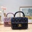 Chanel tweed mini flap bag / Chanel mini top handle กระเป๋าสะพายงานผ้าทวิตเอกลักษณ์เฉพาะของแบรนด์ งานสวยเป๊ะ มาพร้อมสายยาวถอดออกถือสวยๆเริ่ดๆ คิวท์มาก!! ดีเทลน่ารักเพียบ!!