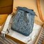 LV Nano Noé Denim Vintage Bag / LV Bucket Bag กระเป๋าทรงบัคเก็ตเดนิมสไตล์วินเทจ รุ่นใหม่ปั้มลายโมโนแกรมบนเดนิมสุดไอคอนิก ที่ใครเห็นต้องเป็นคลั่งรัก ผู้ดี หรูหราได้ทุกลุค ทุกสไตล์