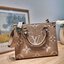 LV OnTheGo PM bag / LV on the go pm bicolor tote bag กระเป๋าทรงโท้ทที่ใครเห็นต้องเป็นคลั่งรัก ยอดฮิต คลาสสิค ผู้ดี หรูหราได้ทุกลุค ทุกสไตล์ เกรดวีไอพี ไฮเอน 1:1