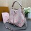 ORI หนังแท้ | LV NeoNoe MM Bucket bag Monogram Flower กระเป๋าสะพายทรงบัคเก็ต ลาย Monogram Flower โดดเด่นเพิ่มสไตล์ มีเสน่ห์ชวนหลงใหล