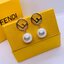Fendi earring ต่างหูเฟนดิ เกรดออริจินอล งานเคลือบโลหะทอง ไม่ลอกไม่ดำ เงาสวยคล้ายของจริงมากที่สุด สวยหรูหรา ผู้ดี ไฮโซสุดๆ งานเล่นไฟสวยมากค่ะ คอนเฟิม !!!!! เกรดสั่งทำแบบละเอียดที่สุด เก็บรายละเอียดครบ ปั้มโลโก้ สวยมากค่ะ