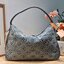 LV washed denim slouchy PM bag ใหม่ล่าสุด กระเป๋าทรงที่ใครๆก็ต้องมี ด้วยรูปทรงคลาสสิคและใช้งานง่าย ในดีไซน์สุดชิคเดนิมคมชัด
