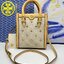 TORY BURCH Mini T Monogram Tote ivory multi heart shape / Tory Mini Tote Bag กระเป๋าทรงโท้ทมินิแต่งหัวใจสีทองสวยหรู น่ารักรุ่นใหม่ล่าสุด เกรดท็อปออริ เทียบแท้ 1:1 เกรดดีสุด ใช้งานต่างประเทศได้