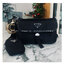 Prada Re-Nylon Messenger Crossbody Bag กระเป๋าสะพายทรงแมสเซ็นเจอร์ รุ่น Unisex ใช้ได้ทั้งชายหญิง รุ่นยอดนิยมดีไซส์เรียบง่าย โทนสีดำคลาสสิกเข้าได้กับทุกลุค