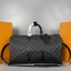 LV Keepall Bandoulière 45 Monogram Eclipse / Damier Graphite Canvas กระเป๋าเดินทางแบบดัฟเฟิล เป็นรุ่นที่เคียงข้างนักเดินทางรอบ สวยหรูโลกสง่างามตลอดกาล มีไว้ไม่มีเอาท์ เกรดท็อป ออริ เทียบแท้ 1:1 เกรดดีสุด