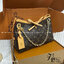 LV CarryAll BB bag Monogram Canvas กระเป๋าสะพายแครี่ออล ไซส์ใหม่ ดีไซส์ใหม่สุดไอคอนิกปรับโฉมใหม่ประจำฤดูกาลในดีไซน์สุดชิค ตกแต่งสายโซ่สีทองงดงามด้วย Monogram Flower