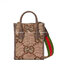 หนังแท้ 】GUCCI Jumbo GG mini tote bag 16cm พร้อมส่งที่ไทย เกรดออริจินอล ลายใหม่ Jumbo Double G กระเป๋าโท้ทใบเล็กโดดเด่นด้วยเว็บเฮาส์สีเขียวและสีแดงอันเป็นเอกลักษณ์ ซึ่งเป็นหัวเข็มขัดแบบร่วมสมัยของกุชชี่จากยุค 70 เสริมการออกแบบแต่ละชิ้นด้วยโลโก้ที่เด่นชัด 
