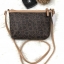 CALVIN KIEIN MINI CROSSBODY BAG สินค้าเข้าใหม่น่าใช้ค่ะ กระเป๋าสะพาย วัสดุหนังลายแบรนด์ทั้งใบ ด้านหน้าติดโลโก้แบรนด์อะไหล่ทอง เปิดปิดกระเป๋าแบบซิป ภายในโล่ง ใส่ของจุ สามารถใส่ธนบัตร สมุดแบงค์ มือถือรุ่นต่างๆ เครื่องสำอางค์ กระเป๋าสตางค์ใบสั้น บอกเลยจุค่ะ 