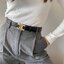 หนังแท้ CELINE BELT LOGO 25MM / Celine Vintage Logo Leather Belt ออริจินอลเกรด 1:1 หนังแท้ หัวเข็มขัดโลโก้แบรนด์แบบ 3D Vintage สีทอง ปั้มโลโก้คมชัดคล้ายของจริง สายปรับระดับได้ในดีไซน์เรียบหรูเข้ากับทุกลุ๊คใช้ได้ทั้งชายหญิง สินค้ามาพร้อม Original Package ม