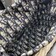 Medium Lady Dior Bag Natural Wicker and Dior Oblique Jacquard [Blue/Latte] เสน่ห์ที่สง่างาม พร้อมส่งที่ไทย ภาพสินค้าถ่ายจากงานขายจริง ใช้งานต่างประเทศได้ค่ะ