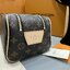 LV Clutch LV Dopp Kit Toilet Pouch Monogram / Damier Graphite Canvas กระเป๋าถือทรงพอชหรือคลัช เกรดออริ ท็อป 1:1 เกรดดีสุด แคนวาสแท้สวย ใช้งานต่างประเทศได้