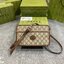 GUCCI Mini bag with Interlocking G กระเป๋าสะพายดีไซน์สวยสไตล์วินเทจดั้งเดิม รูปทรงกล่องใช้งานง่าย ใช้ได้ทั้งชายหญิง คลาสสิคและน่ารักในตัว ใช้ได้หลายโอกาสสะพายคล่องตัว เป็นอีกรุ่นที่แนะนำ ใช้ได้เป็น every look เลยค่ะ