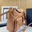 30cm LARGE CHANEL HOBO HANDBAG Shiny Leather & Gold-Tone Metal กระเป๋าทรงโฮโบใบใหญ่ งานหนังเต็มใบ เกรดออริ สลับแท้ 1:1 ใช้งานต่างประเทศได้