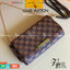 VIP 】หนังแท้ LOUIS VUITTON Monogram Favorite PM Multicolor Damier Ebene Canvas Cross Body Bag