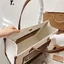 BURBERRY Leather-trimmed embroidered canvas tote / BURBERRY FRAGRANCES LARGE TOTE BAG / BURBERRY Freya Tote Bag วัสดุ Canvas & Leather ดีไซน์สวยอยู่ทรงสไตล์ Casual ด้านหน้ามีช่องใส่ของ ภายในโล่งกว้างและจุสุดๆสามารถใส่เอกสารA4 หนังสือ ของใช้ได้เยอะ หูหิ้วห