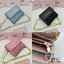 Miu Miu Quilted Wallet On Chain / MIU MIU Wallet Nappa Matelassé Leather กระเป๋าสตางค์หนังแนปป้า พร้อมสายสะพายอะไหล่ทอง