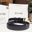 VIP 🥂 Celine Vintage Logo Leather Belt VIP เข็มขัดซีลีนใช้ได้ทั้งชายหญิง วัสดุ Calfskin หนังเรียบสวยหัวเข็มขัดโลโก้แบรนด์แบบ 3D Vintage สีทองสายปรับระดับได้ในดีไซน์เรียบหรูเข้ากับทุกลุ๊คใช้ได้ทั้งชายหญิง สินค้ามาพร้อม Original Package มีการ์ด ถุงผ