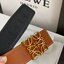 Loewe Belt / Loewe Anagram Leather Belt เข็มขัดโลเอเว่หนังแท้ สุดคลาสสิค วินเทจ เรียบง่าย ผู้ดี เป็นซิกเนเจอร์ ใช้งานเป็น everyday use ได้เลย