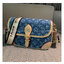 LV diane monogram denim bag กระเป๋ามัลติฟังก์ชั่นเดนิม ดีไซน์ใหม่สียีนส์สวยมีเสน่ห์ มาพร้อมสาย 2 แบบ สายหนังคล้องไหล่ได้ และสายสปอร์ตครอสบอดี้ได้
