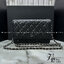 ORI หนังแท้ | CHANEL Woc Wallet on Chain 18cm กระเป๋าสะพายทรงวอคดีไซน์แบ่งช่องด้านในเป็นกระเป๋าสตางค์ รุ่นยอดนิยม หรูหราระดับตำนาน สวยงามเหนือกาลเวลา