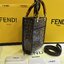 FENDI Mini Sunshine Shopper jacquard FF motif with shiny transparent sequins / Fendi Tote bag พร้อมส่ง กระเป๋าสะพายทรงมินิโท้ท ปักเลื่อมแวววาว รุ่นใหม่ สวยหรู **สินค้าเกรดออริจินอล 1:1 สลับแท้