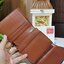 CELINE WALLET BAG WITH CHAIN VIP GIFT WITH PURCHASE (GWP) พรีเมี่ยมกิ๊ฟ Limited จาก CELINE HAUTE PARFUME DUTYFREE COUNTER วัสดุ Triomphe Canvas หนังสวยอยู่ทรงปั้มโลโก้ด้านหน้าเปิดปิดฝาพับกระดุม ภายในมีช่องแบ่งหลายช่อง มีช่องใส่บัตรห